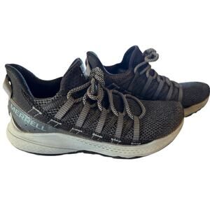 Merrell Bravada Edge Womens Size 7 Black Gray Trail Running Hiking Shoes
